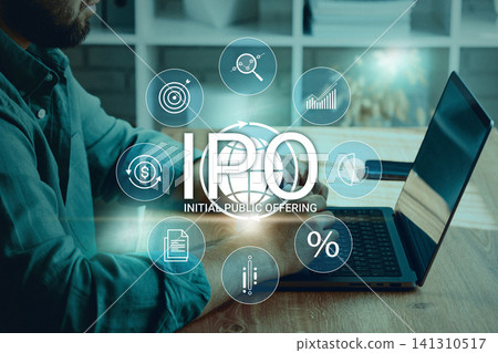 Initial public offering process with focus on digital data and financial symbols 141310517