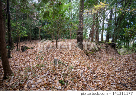 Hozu Castle Main Enclosure Ruins Hozu Castle Main Enclosure Ruins 141311177