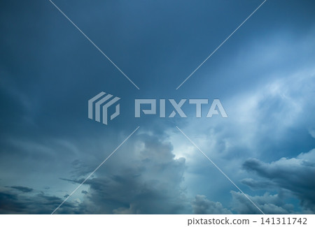 Cloud storm sky dark rain lightning thunder stoumy typhoon Nature light scene rainy atmosphere damage effect carbon dioxide dust air pollution 2.5 Pm, texture nature windstorm weather skyscape. Cloud storm sky dark rain lightning thunder stoumy typhoon Nature light scene rainy atmosphere damage effect carbon dioxide dust air pollution 2.5 Pm, texture nature windstorm weather skyscape. 141311742