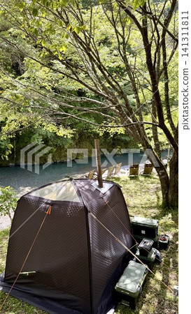 Tent sauna by the river Tent sauna by the river 141311811