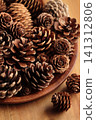 Various pine cones - Autumn/Winter theme 141312806