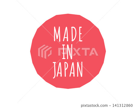 MADE IN JAPAN Icon Illustration 141312860