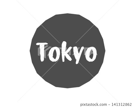 Tokyo Icon Illustration (Black) Tokyo Icon Illustration (Black) 141312862