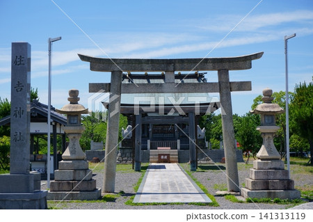Sumiyoshi Shrine 2, located along the Ibi River 141313119