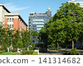 Springtime cityscape in Naka Ward, Yokohama City 141314682