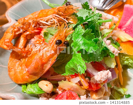 泰式料理 - 泰式粉絲沙拉 泰式料理 - 泰式粉絲沙拉 141314885