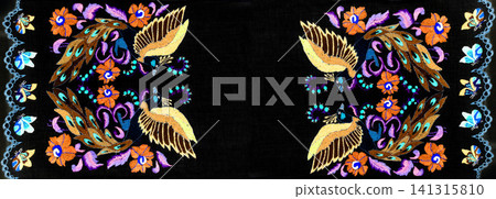 Handmade embroidery, folk arts and crafts 141315810