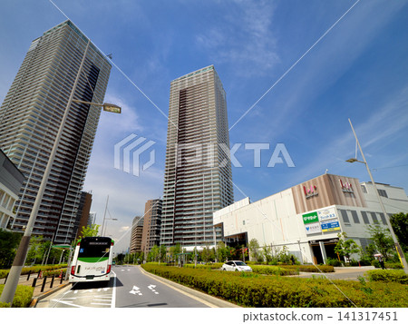 「Lala Terrace HARUMI FLAG」和東京的一棟高層公寓大樓 「Lala Terrace HARUMI FLAG」和東京的一棟高層公寓大樓 141317451