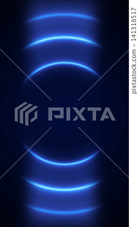 Minimal blue neon arc layers on dark background, futuristic vertical frame with glowing curves and premium tech style. Minimal blue neon arc layers on dark background, futuristic vertical frame with glowing curves and premium tech style. 141318517