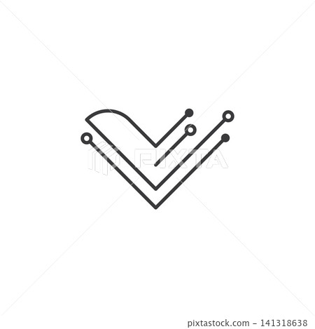 V initial letter Circuit V initial letter Circuit 141318638