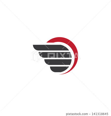 Wing illustration design 141318645