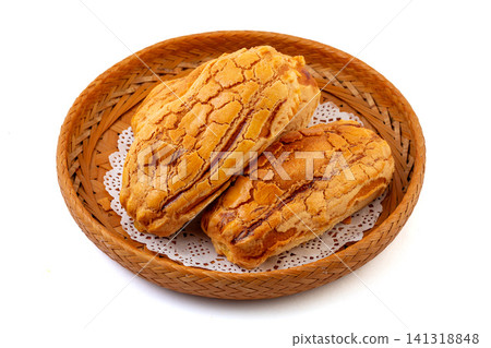 soft brioche bread buns with sweet pineapple chunks filling pineapple pastry soft brioche bread buns with sweet pineapple chunks filling pineapple pastry 141318848