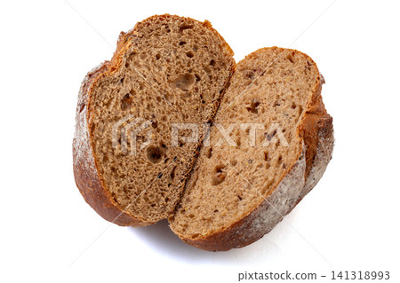 whole rye malt multigrain bread loaves with cereal seeds dusting whole rye malt multigrain bread loaves with cereal seeds dusting 141318993