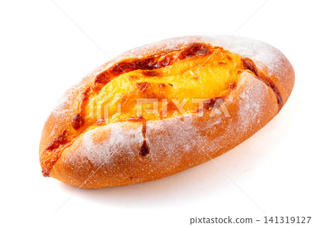 euro style bread loaf with sweet durian fruit cream filling euro style bread loaf with sweet durian fruit cream filling 141319127