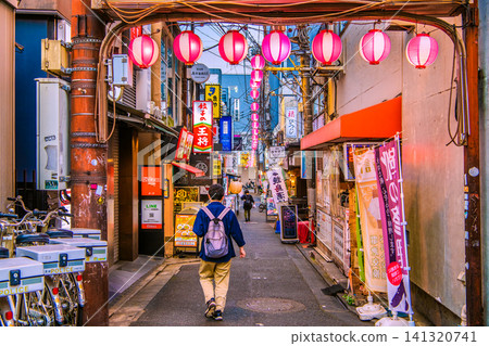A view of Tokyo's cityscape, including the bar district "Suzuran-dori" near Sangenjaya Station, on July 16th. A view of Tokyo's cityscape, including the bar district "Suzuran-dori" near Sangenjaya Station, on July 16th. 141320741