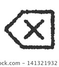 Mac 版手寫風格修飾鍵（刪除鍵） 141321932