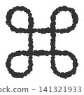 Mac 版手寫風格修飾鍵（Command）。 141321933