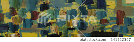 Oil painting, abstract drawing, handmade Oil painting, abstract drawing, handmade 141322597