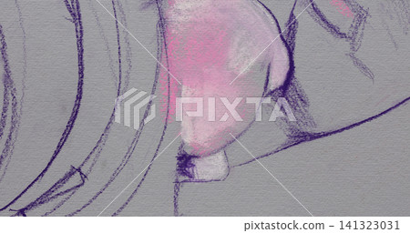 Oil painting, abstract drawing, handmade Oil painting, abstract drawing, handmade 141323031