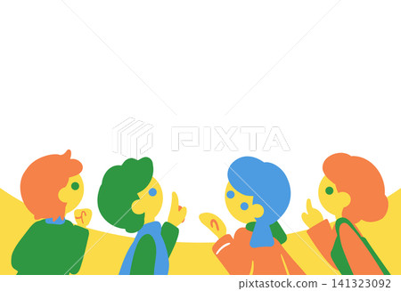 Children's group discussion Children's group discussion 141323092