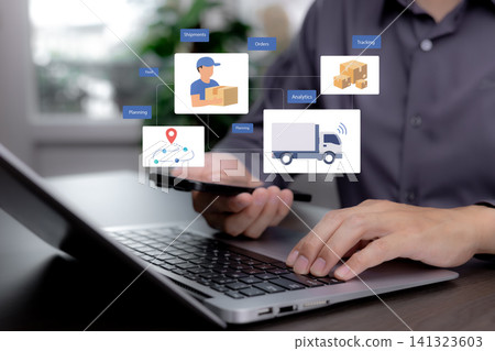 Last Mile Delivery Management with Fleet and Shipment Tracking Last Mile Delivery Management with Fleet and Shipment Tracking 141323603