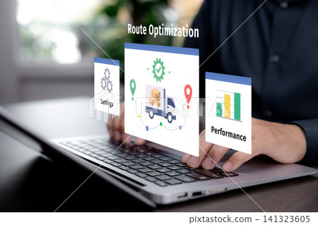 Route Optimization Software with Delivery Planning and Fleet Performance 141323605