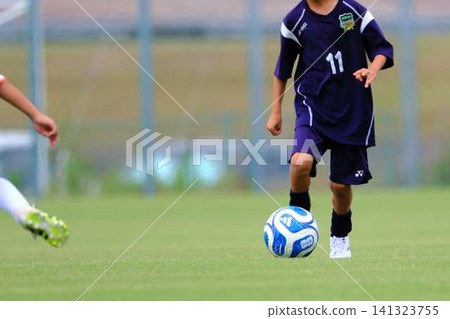 Soccer team practice Soccer team practice 141323755