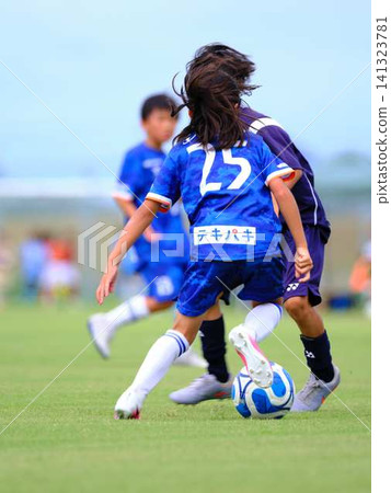 Soccer team practice Soccer team practice 141323781