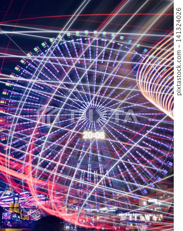 Yokohama Cosmo Clock and Threads of Light Yokohama Cosmo Clock and Threads of Light 141324026