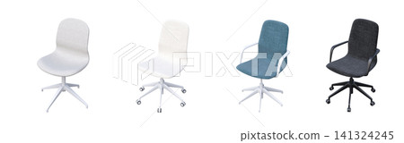 chair isolate on a transparent background, interior furniture, 3D illustration, cg render chair isolate on a transparent background, interior furniture, 3D illustration, cg render 141324245