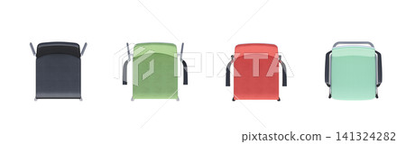 chair isolate on a transparent background, interior furniture, 3D illustration, cg render chair isolate on a transparent background, interior furniture, 3D illustration, cg render 141324282