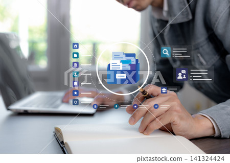 Digital Records Archive with File Search and Team Collaboration 141324424