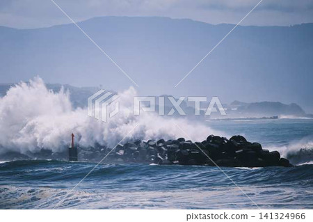 Typhoon wave Typhoon wave 141324966