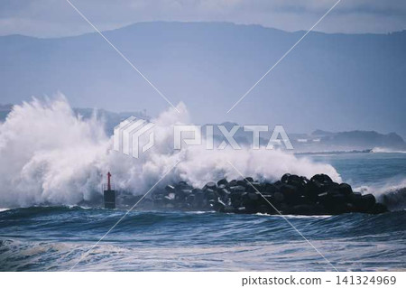 Typhoon wave Typhoon wave 141324969