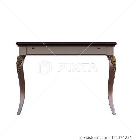 diner table isolated on transparent background, 3D illustration, cg render diner table isolated on transparent background, 3D illustration, cg render 141325234