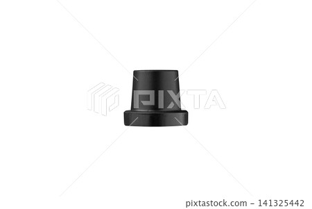 Replacement brush for portable handheld vacuum cleaner. Industrial plastic attachment on a white background. Replacement brush for portable handheld vacuum cleaner. Industrial plastic attachment on a white background. 141325442