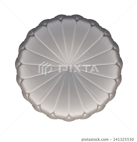 soft pouf isolate on a transparent background, interior furniture, 3D illustration, cg render soft pouf isolate on a transparent background, interior furniture, 3D illustration, cg render 141325530