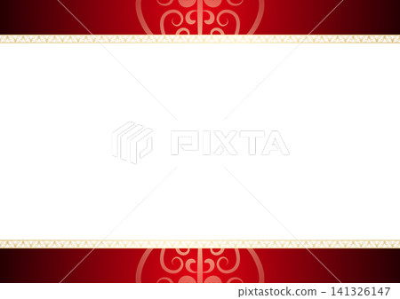 Chinese-style red and gold luxury frame background Chinese-style red and gold luxury frame background 141326147