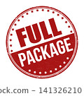 Full package grunge rubber stamp 141326210