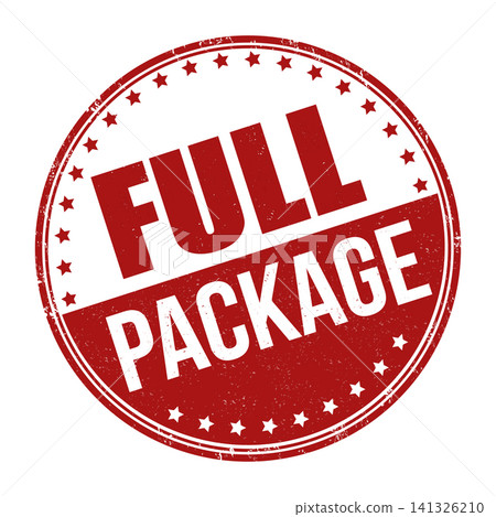 Full package grunge rubber stamp Full package grunge rubber stamp 141326210