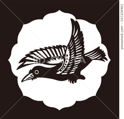 Family crest: Crow crest Family crest: Crow crest 141326461