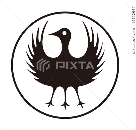 Family crest: Crow crest Family crest: Crow crest 141326464