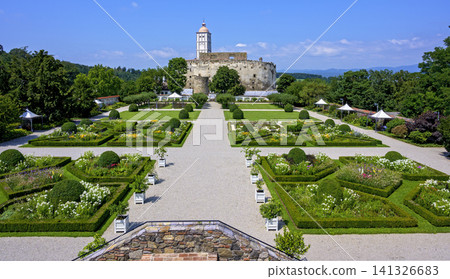 garden of the Renaissance palace Schallaburg garden of the Renaissance palace Schallaburg 141326683