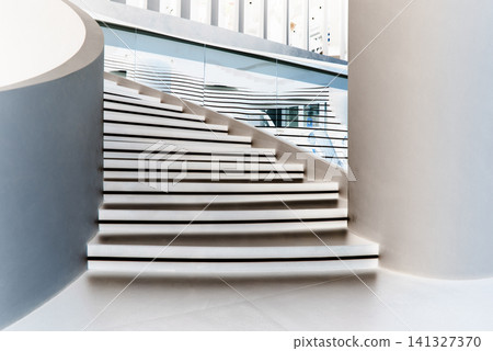 Modern stairs with lamps lights Modern stairs with lamps lights 141327370