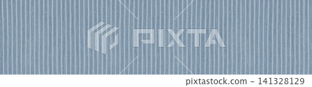 Steel blue linen canvas texture with fine seamless vertical herringbone zigzag stripe pattern Steel blue linen canvas texture with fine seamless vertical herringbone zigzag stripe pattern 141328129