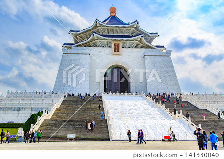 Streetscape of Taiwan in 2015: Taipei City, Chiang Kai-shek Memorial Hall Streetscape of Taiwan in 2015: Taipei City, Chiang Kai-shek Memorial Hall 141330040
