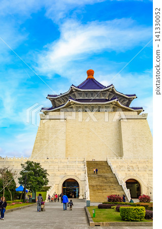 Streetscape of Taiwan in 2015: Taipei City, Chiang Kai-shek Memorial Hall Streetscape of Taiwan in 2015: Taipei City, Chiang Kai-shek Memorial Hall 141330052