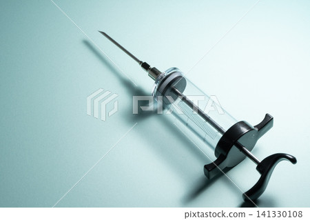 A photograph of medical equipment with a light blue color scheme to create a sense of cleanliness. A photograph of medical equipment with a light blue color scheme to create a sense of cleanliness. 141330108