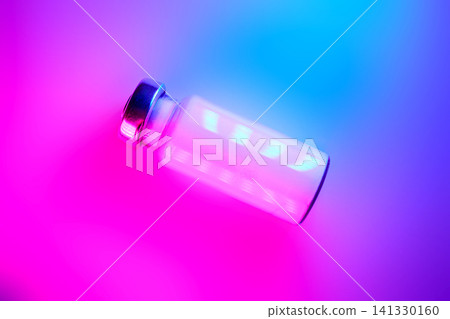Medical vial showing weight loss innovation Medical vial showing weight loss innovation 141330160