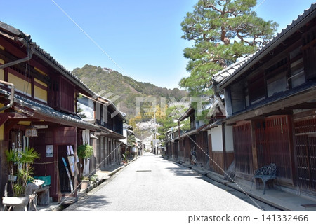 滋賀郡近江八幡市新町通及八幡山 141332466